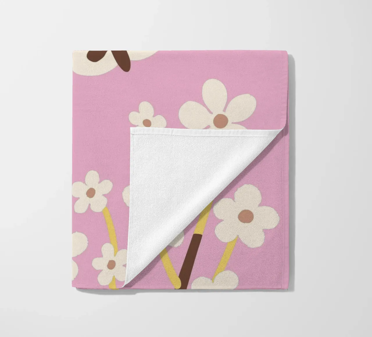 Farfalla e fiore telo mare da TRENDY POSTER SHOP