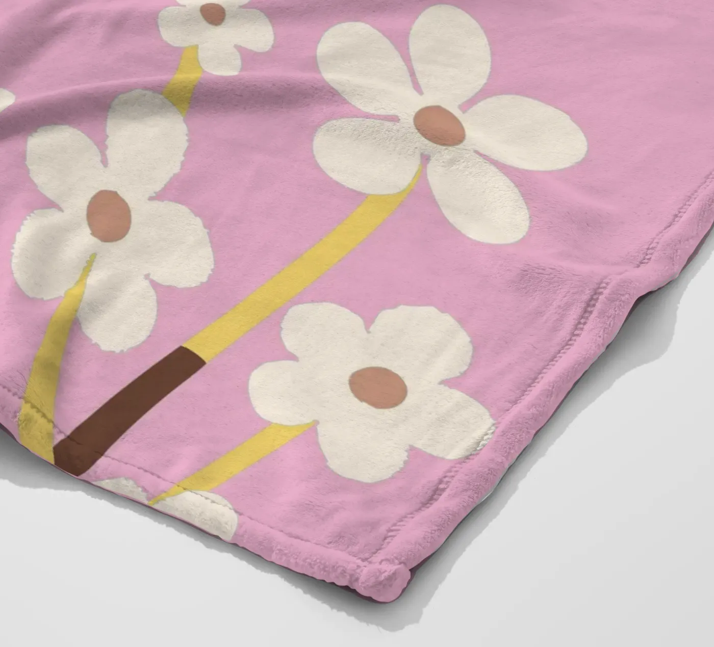 Farfalla e fiore coperta in pile da TRENDY POSTER SHOP