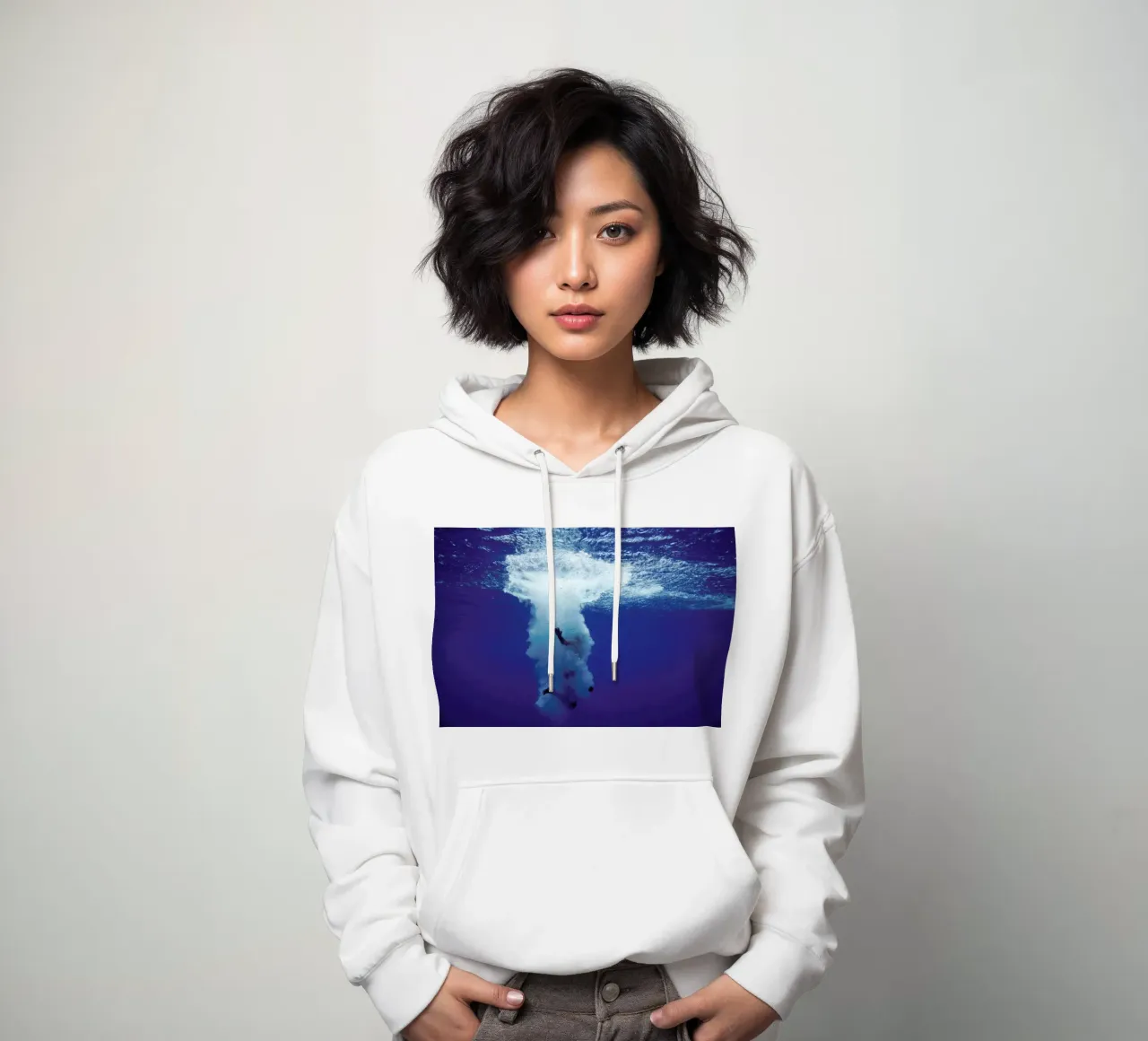 Untitled_3 felpa con cappuccio da James Cooper