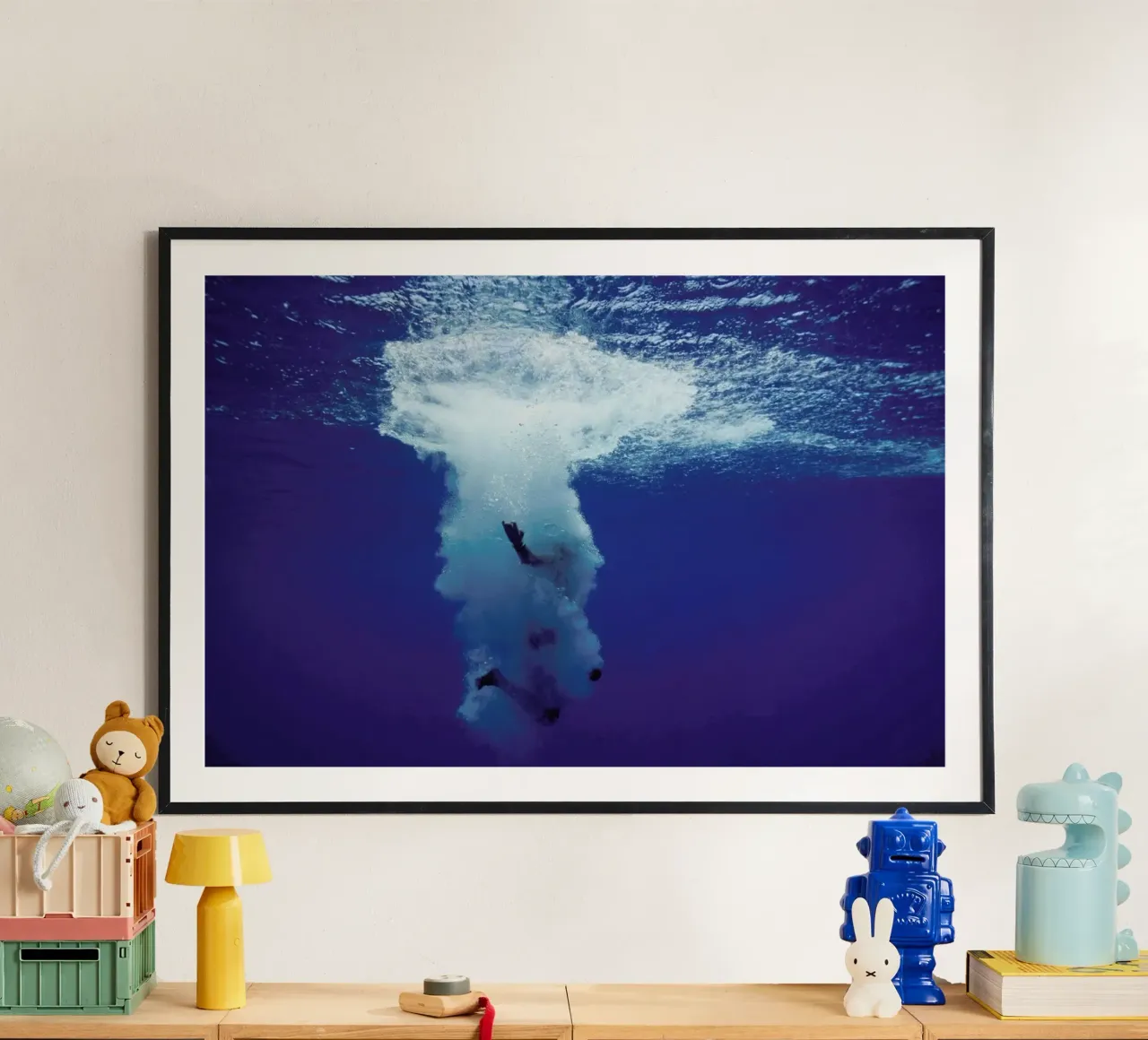Untitled_3 poster con telaio in plastica da James Cooper