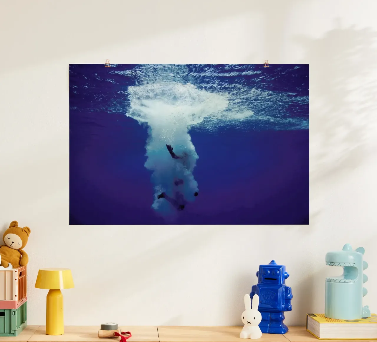 Untitled_3 poster con telaio in plastica da James Cooper