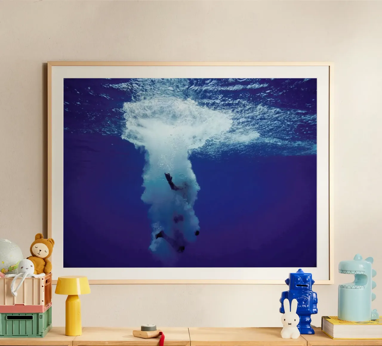 Untitled_3 poster con telaio in plastica da James Cooper