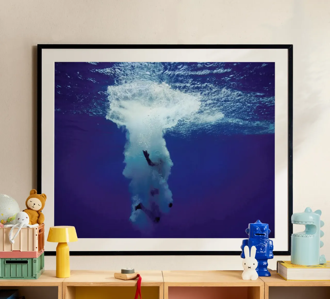 Untitled_3 poster con telaio in plastica da James Cooper