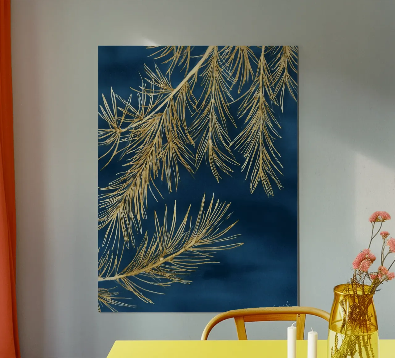 Aghi d'oro al tramonto carta hahnemühle da Luke Wilder Studio
