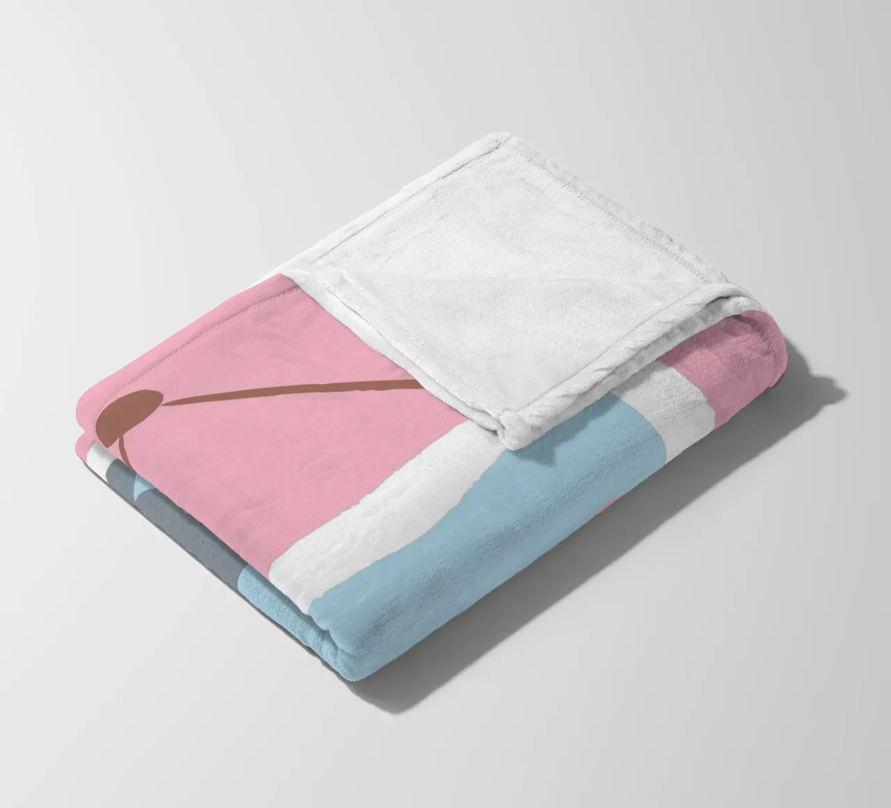 L'elefante nella cornice coperta in pile da TRENDY POSTER SHOP