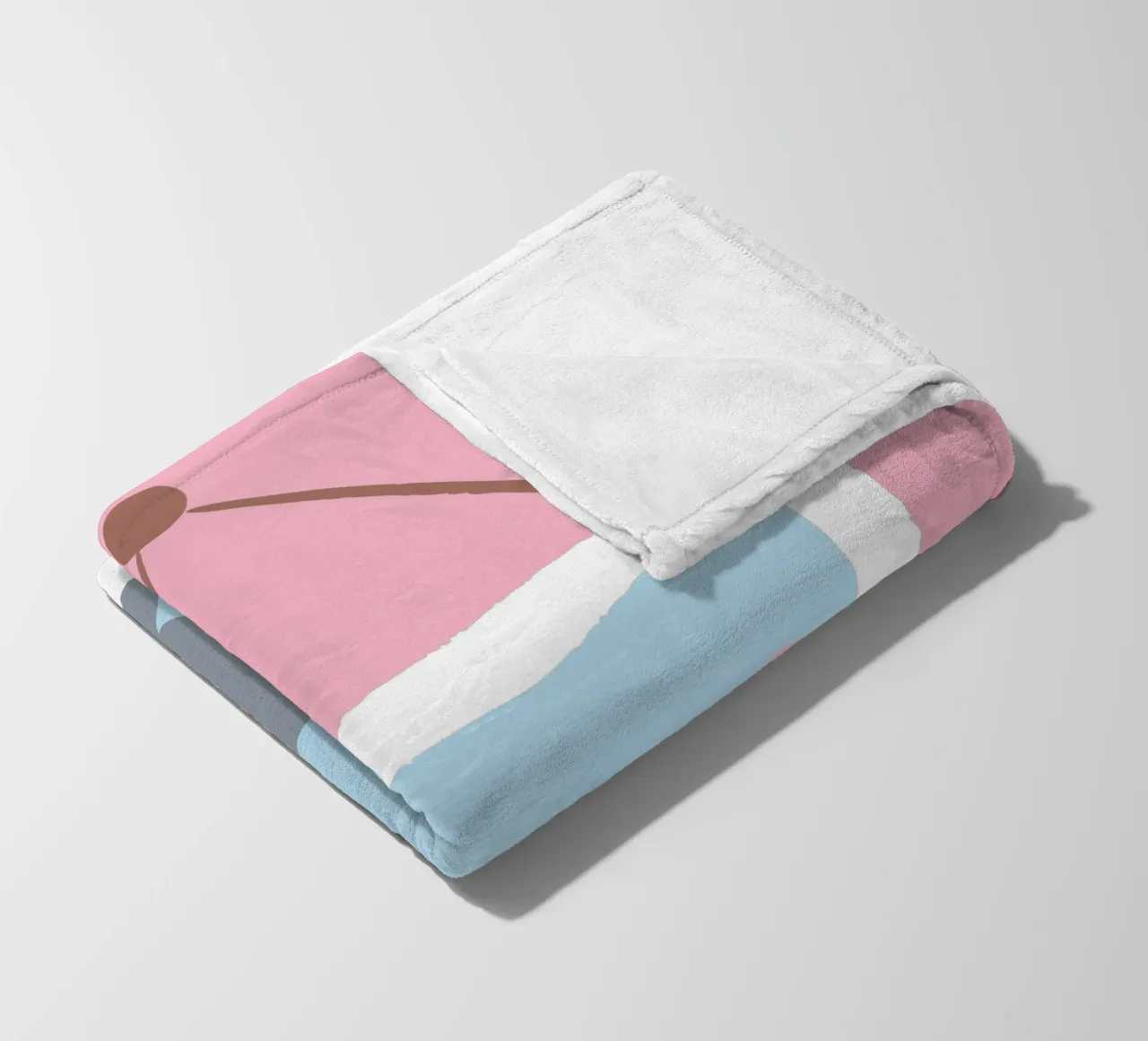L'elefante nella cornice coperta in pile da TRENDY POSTER SHOP