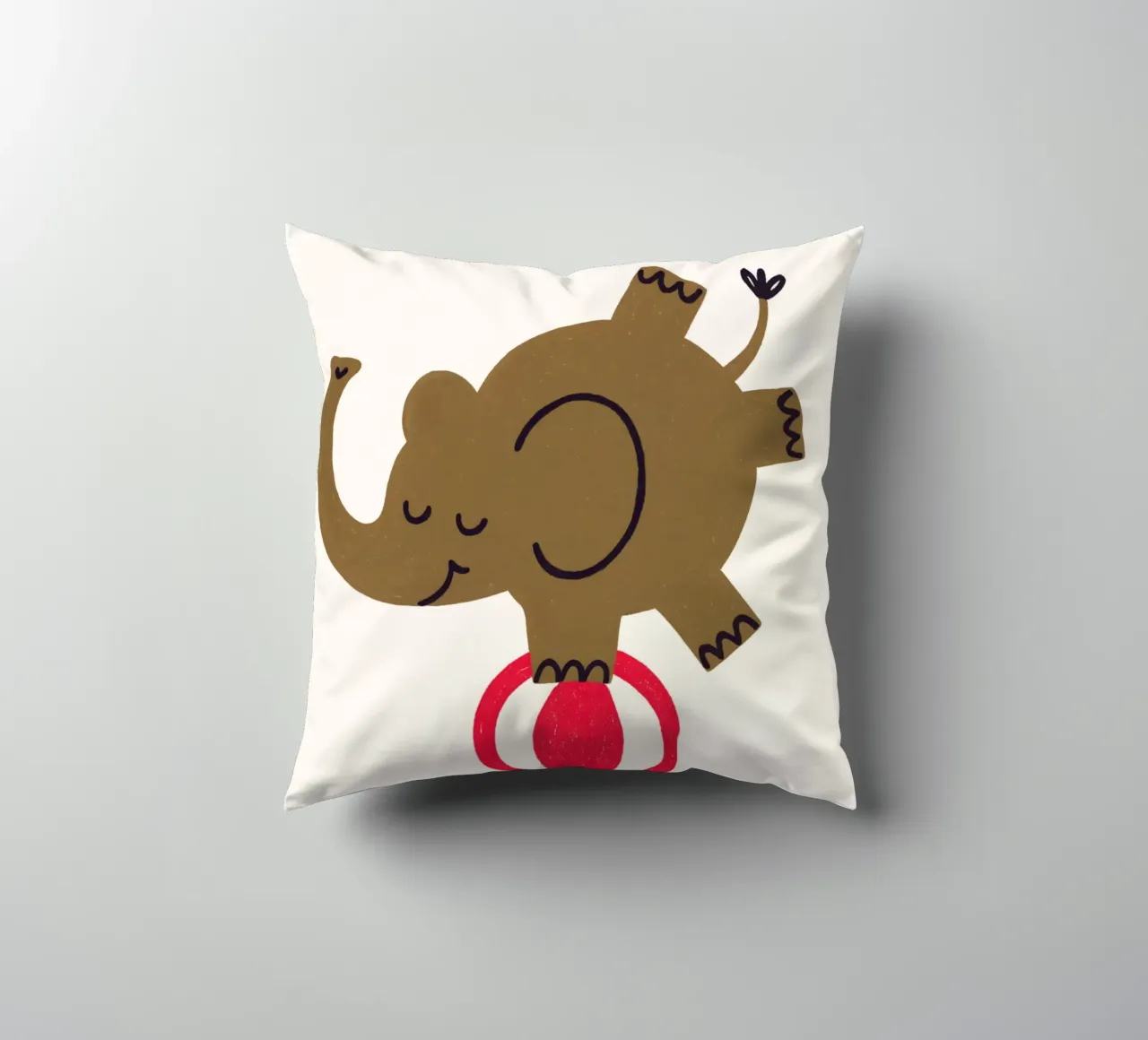 Age Is Irrelephant cuscino da KidzStudio