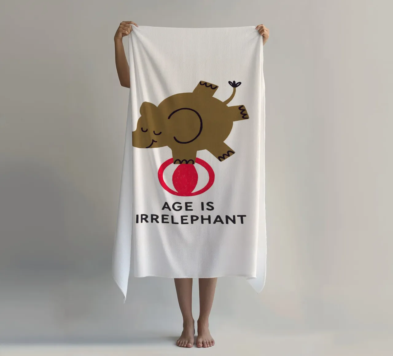 Age Is Irrelephant telo mare da KidzStudio