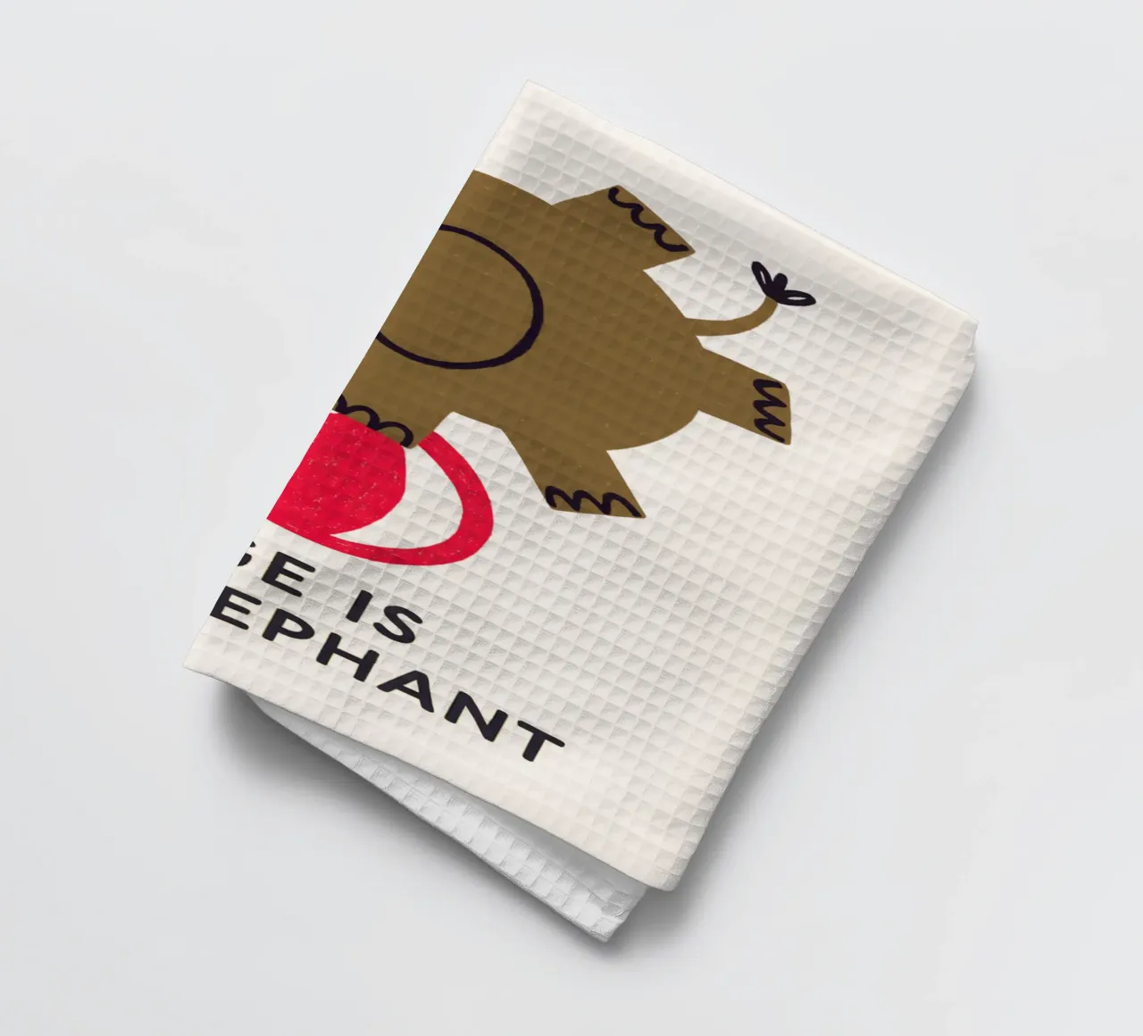 Age Is Irrelephant canovaccio da cucina da KidzStudio