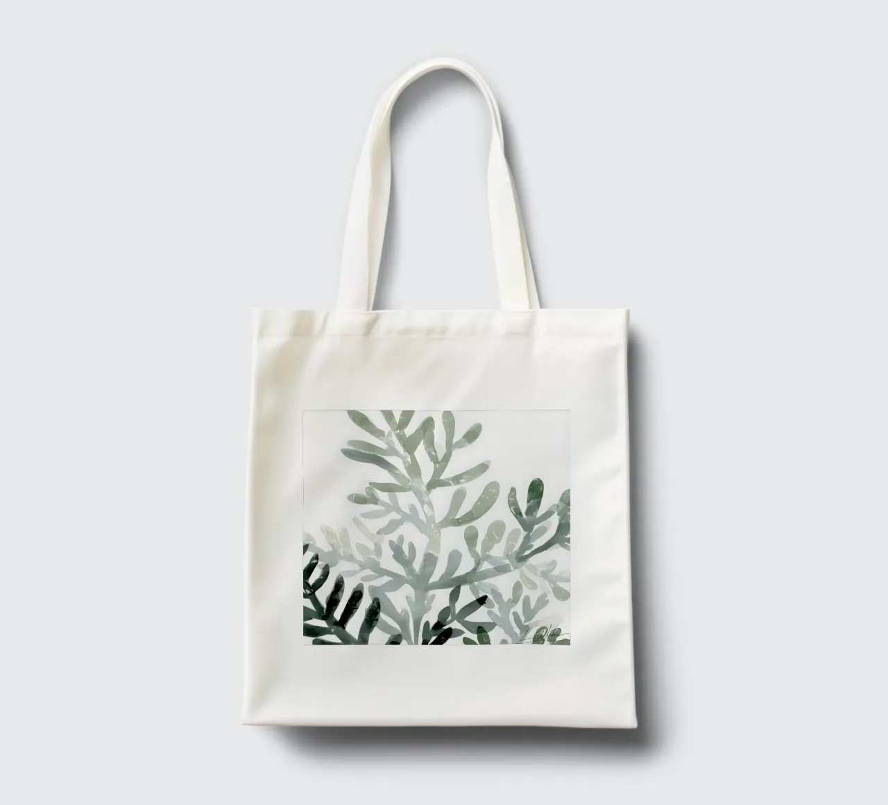 Pallida quiete borsa in juta da Luke Wilder Studio
