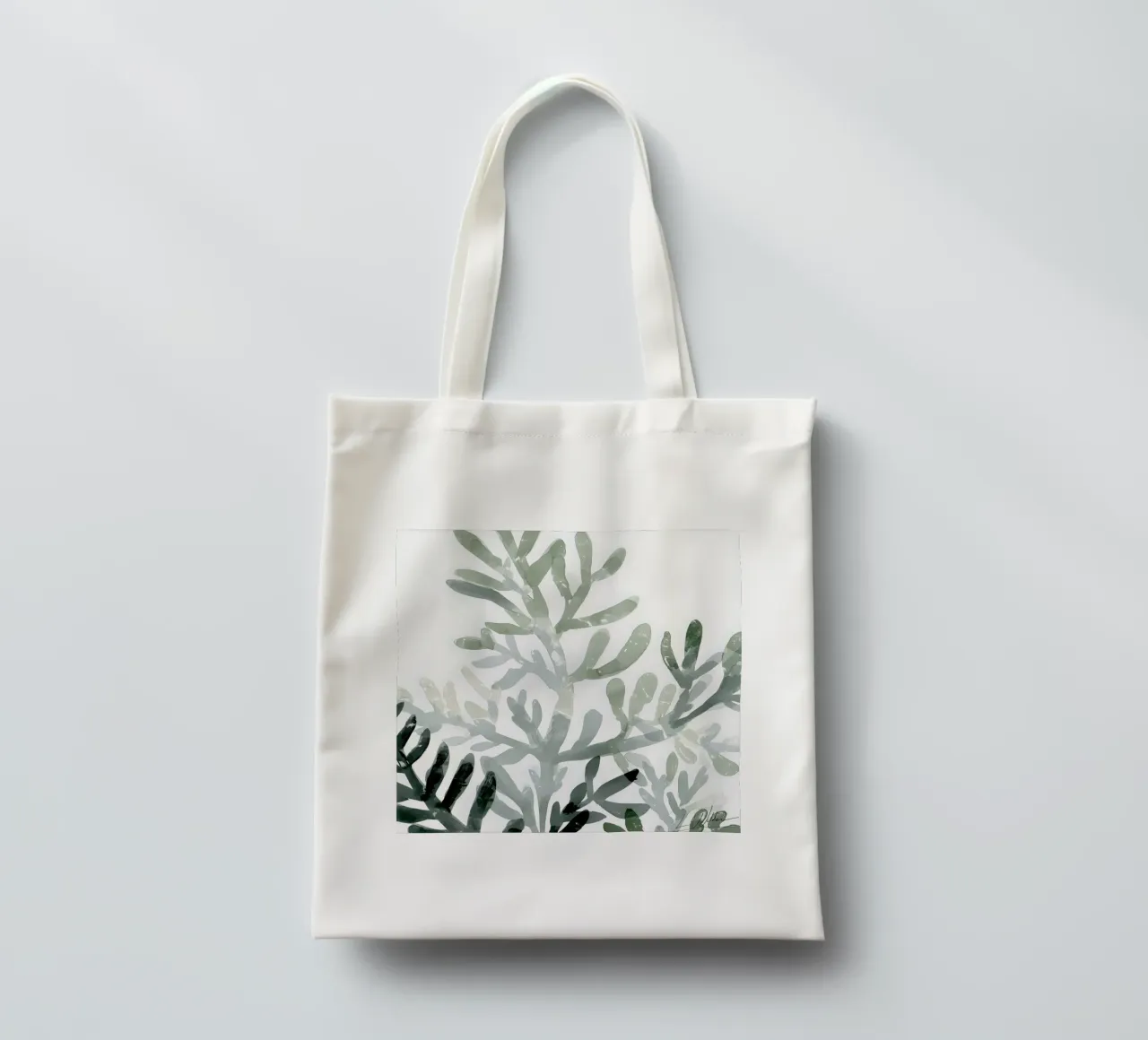 Pallida quiete borsa in juta da Luke Wilder Studio