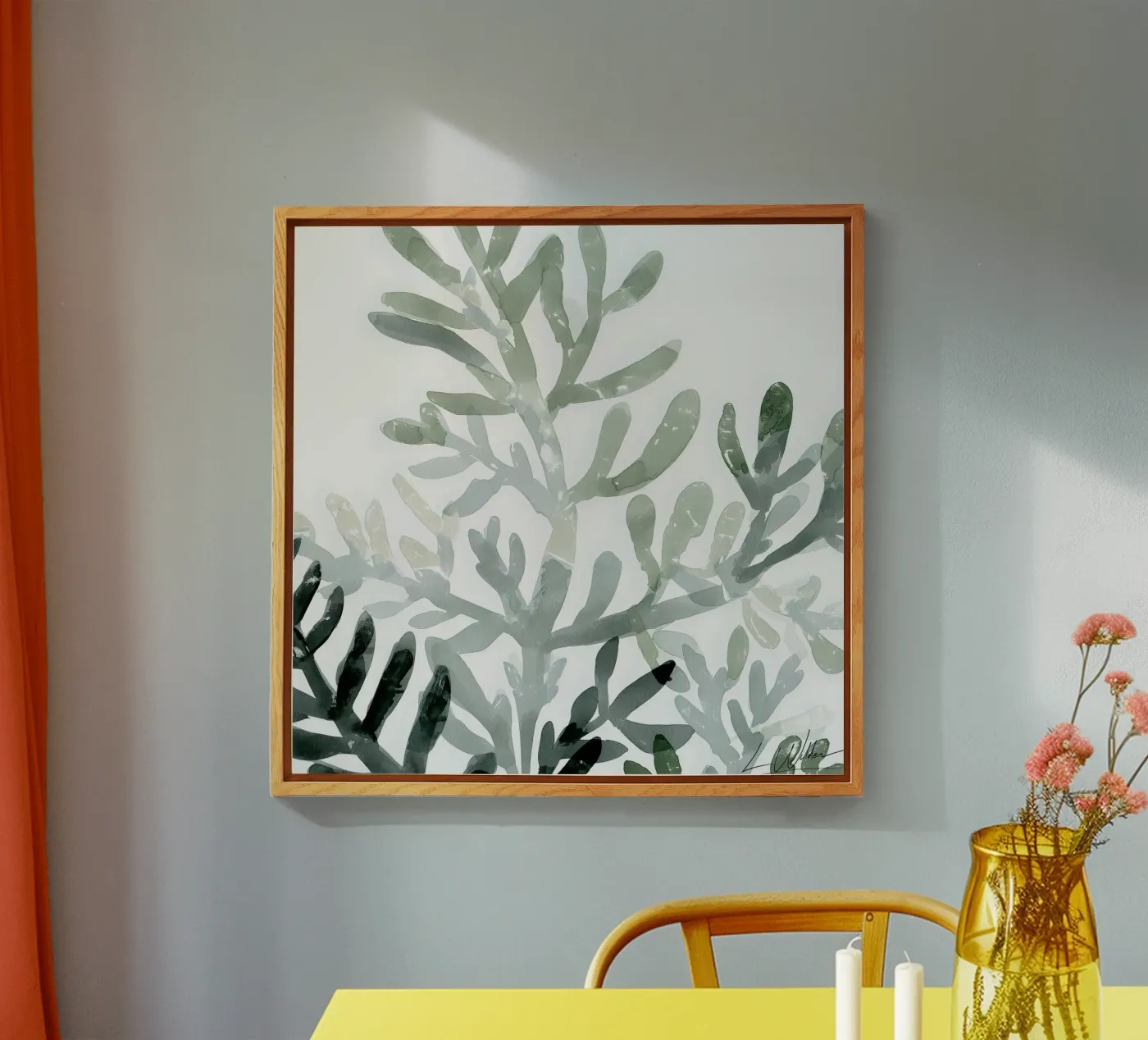 Pallida quiete plexiglass da Louise Wilder Studio