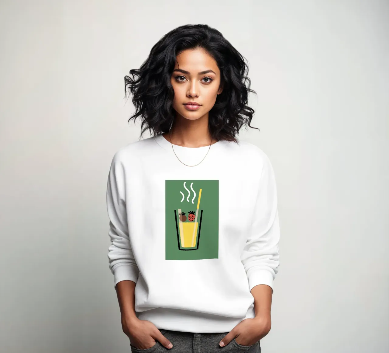 Succo e fragola felpa da TRENDY POSTER SHOP
