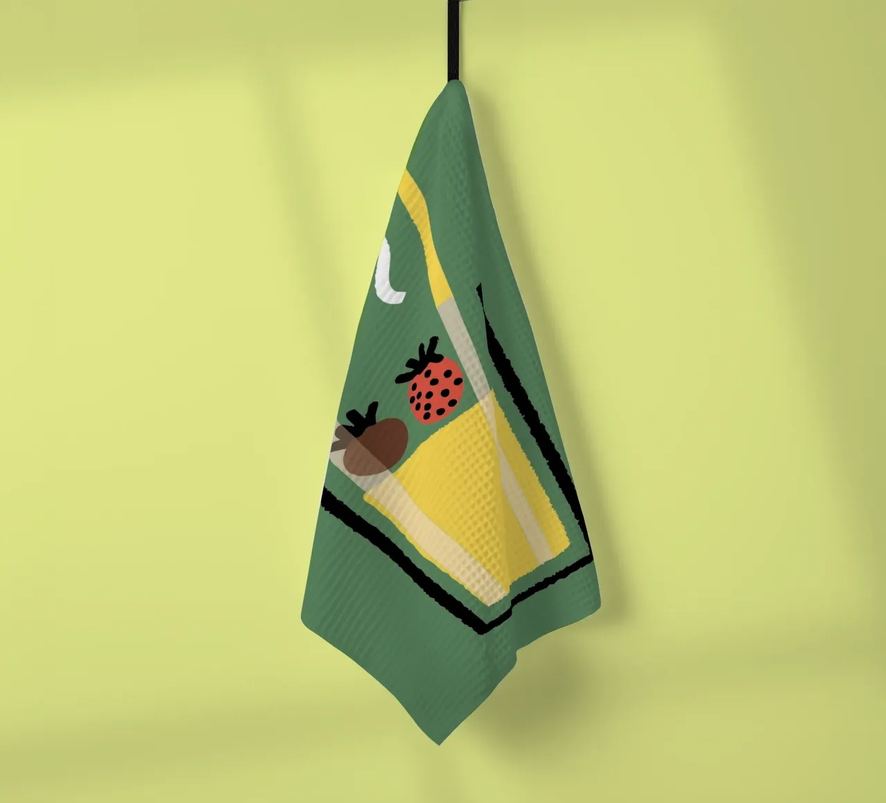 Succo e fragola canovaccio da cucina da TRENDY POSTER SHOP