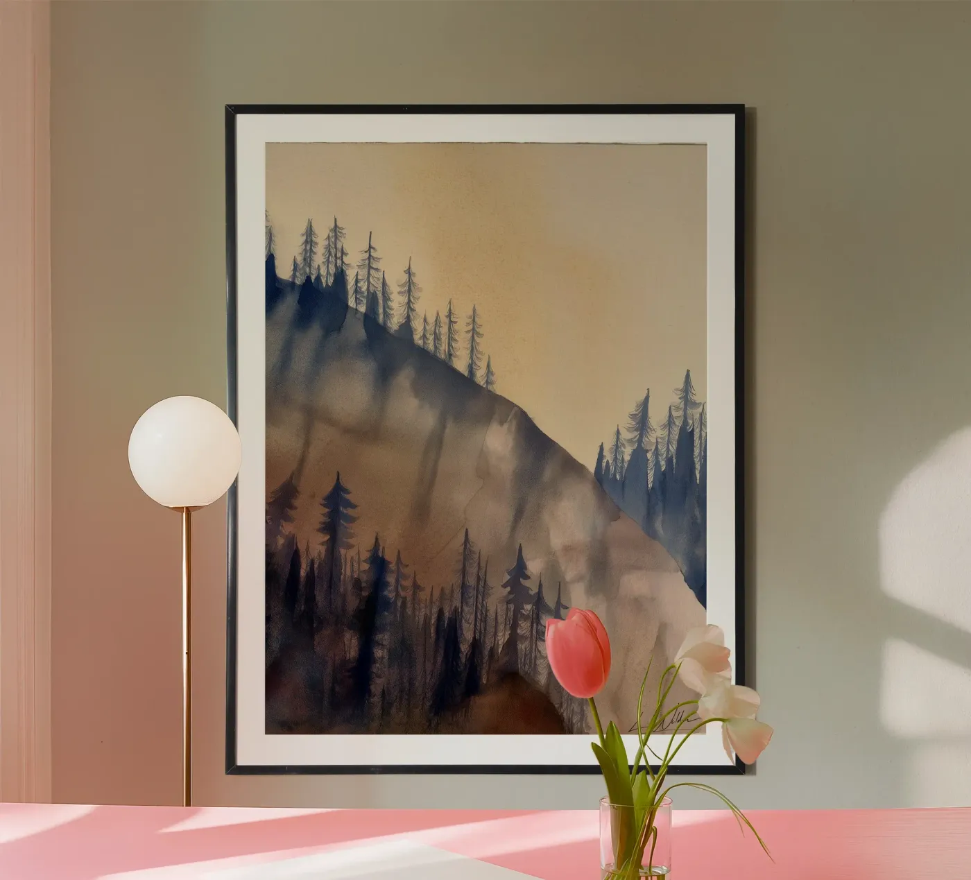 Shadowline Pines poster da Louise Wilder Studio