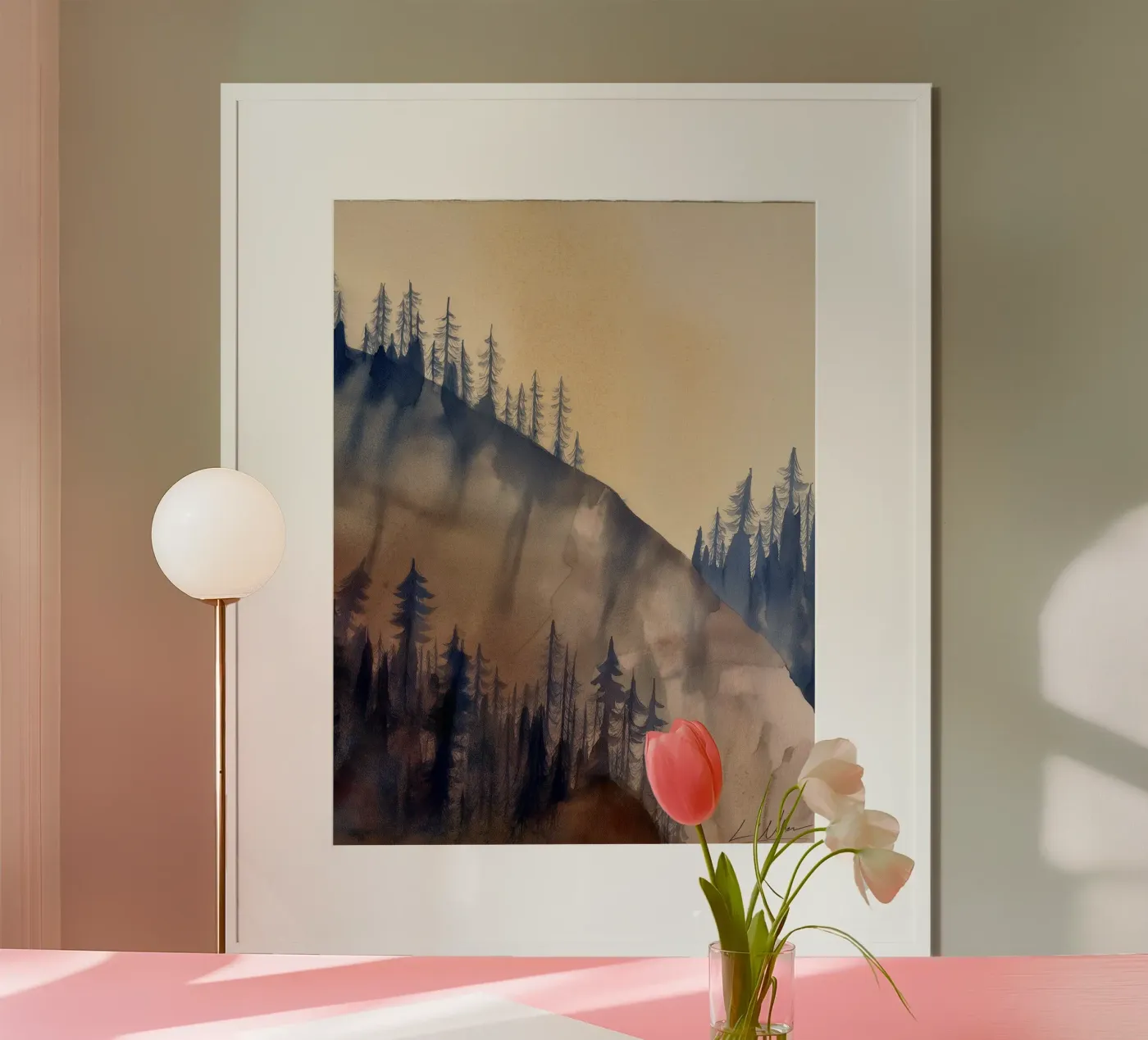 Shadowline Pines poster da Louise Wilder Studio