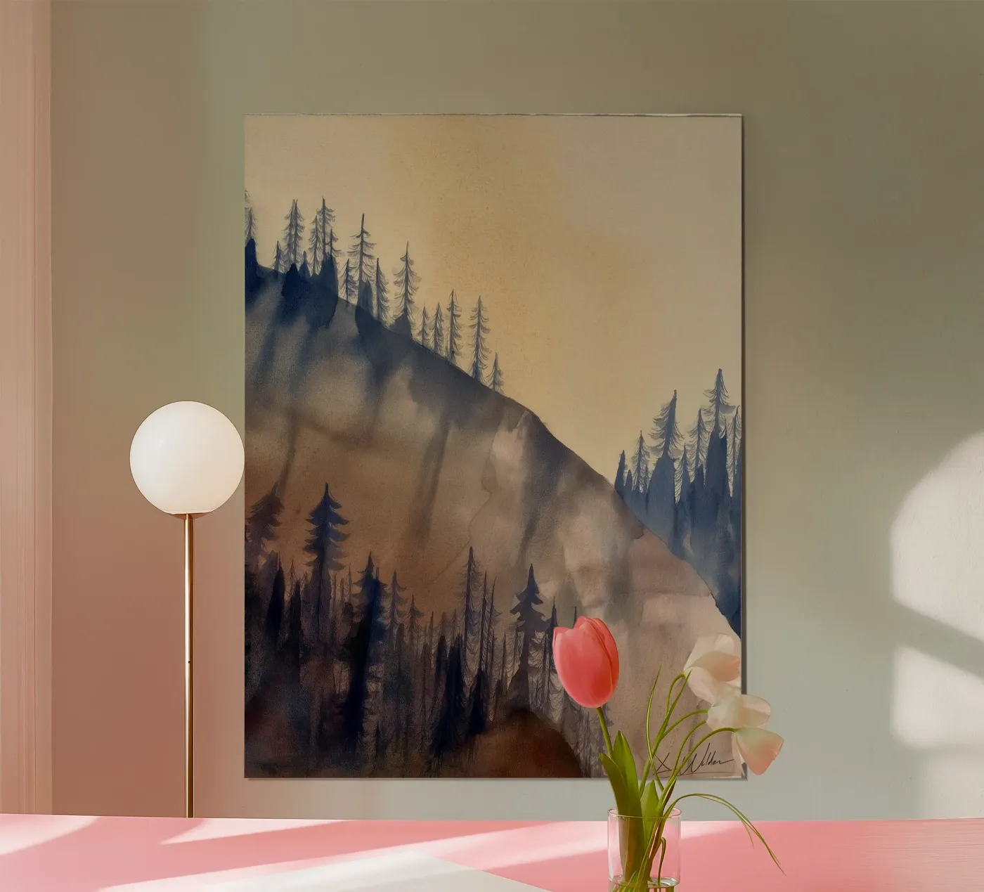 Shadowline Pines poster da Louise Wilder Studio