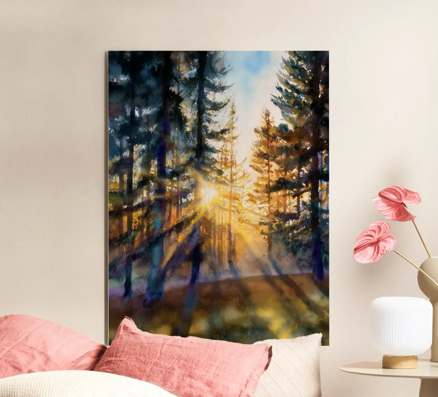 Sunlight, Soft as Memory forex plate by Louise Wilder Studio