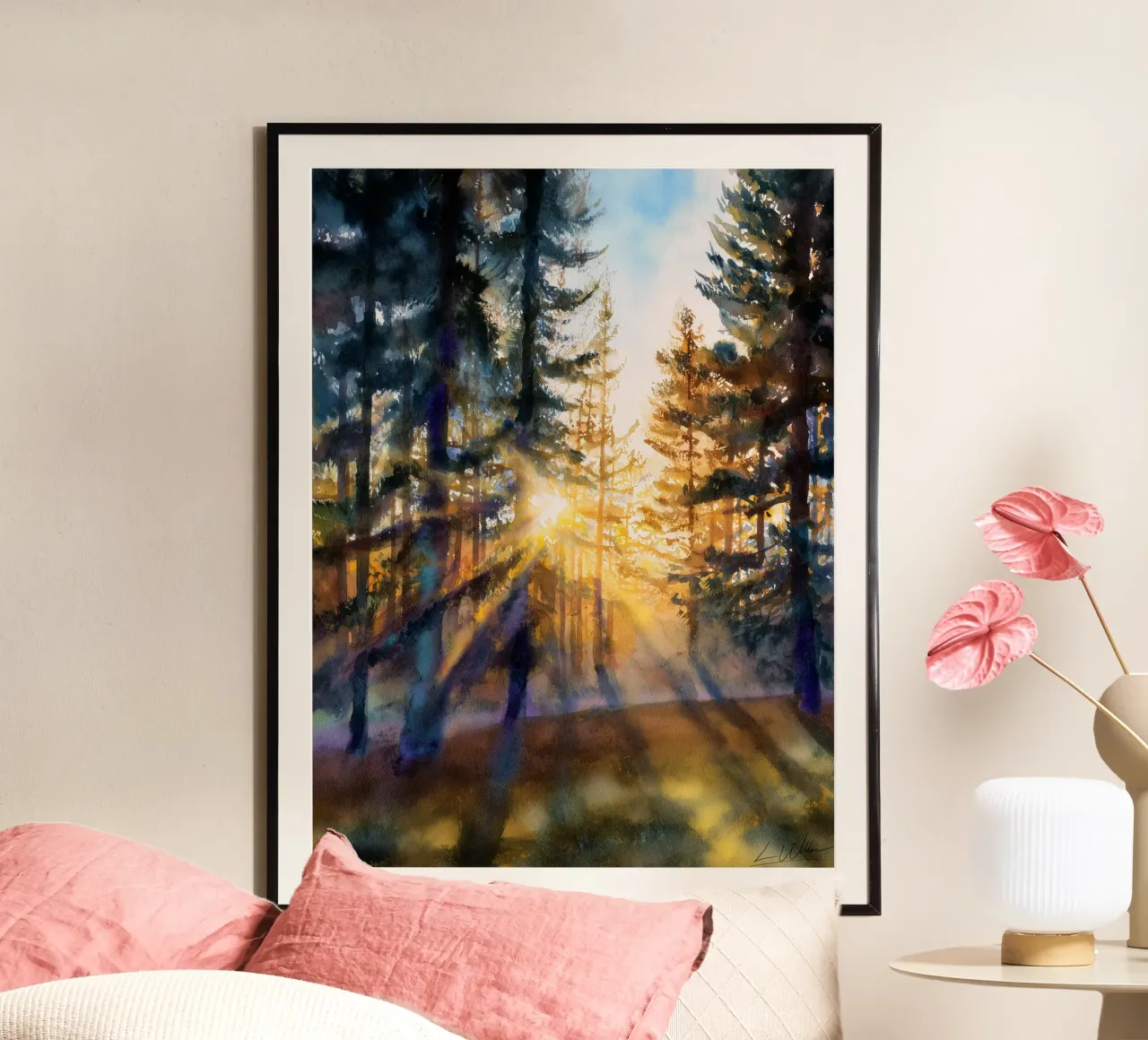 Sunlight, Soft as Memory poster by Louise Wilder Studio