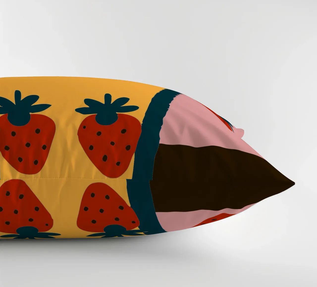 Succo e fragola cuscino da TRENDY POSTER SHOP