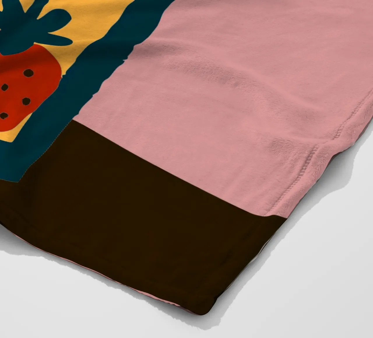 Succo e fragola coperta in pile da TRENDY POSTER SHOP