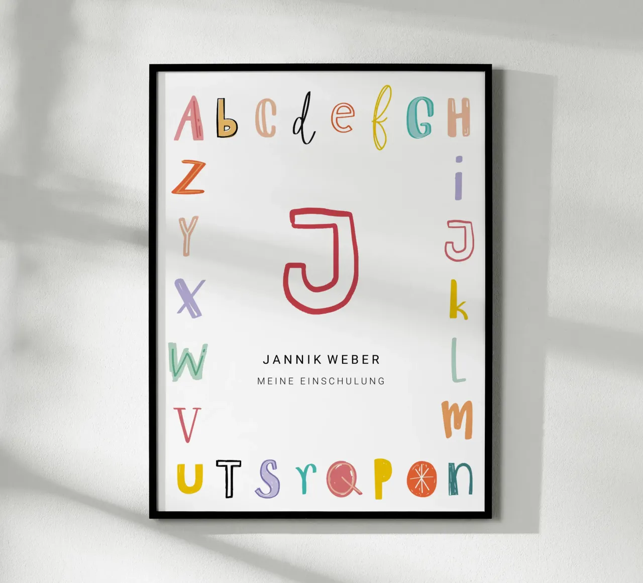 Alphabet poster da Kartenliebe