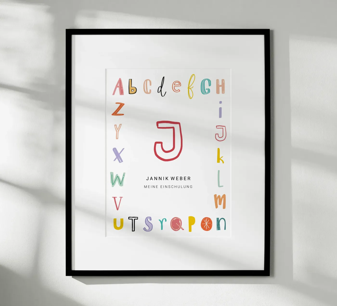 Alphabet poster da Kartenliebe