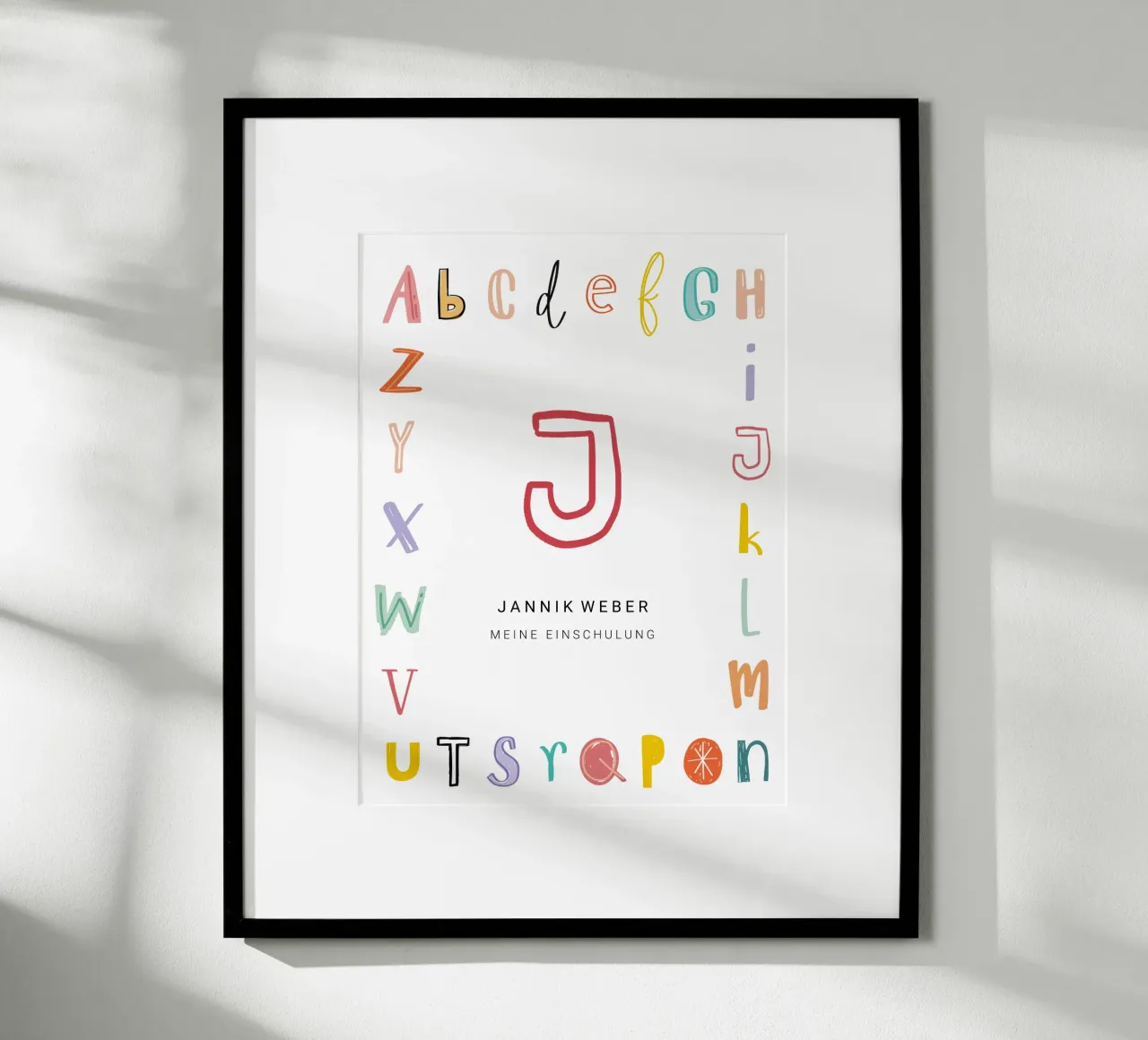 Alphabet poster da Kartenliebe