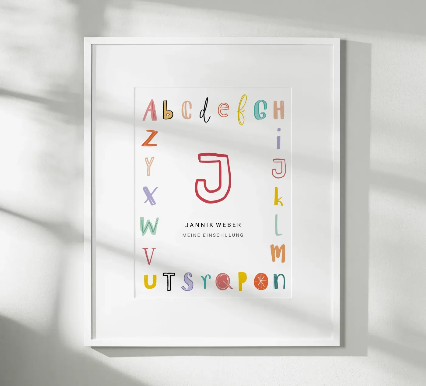 Alphabet poster da Kartenliebe