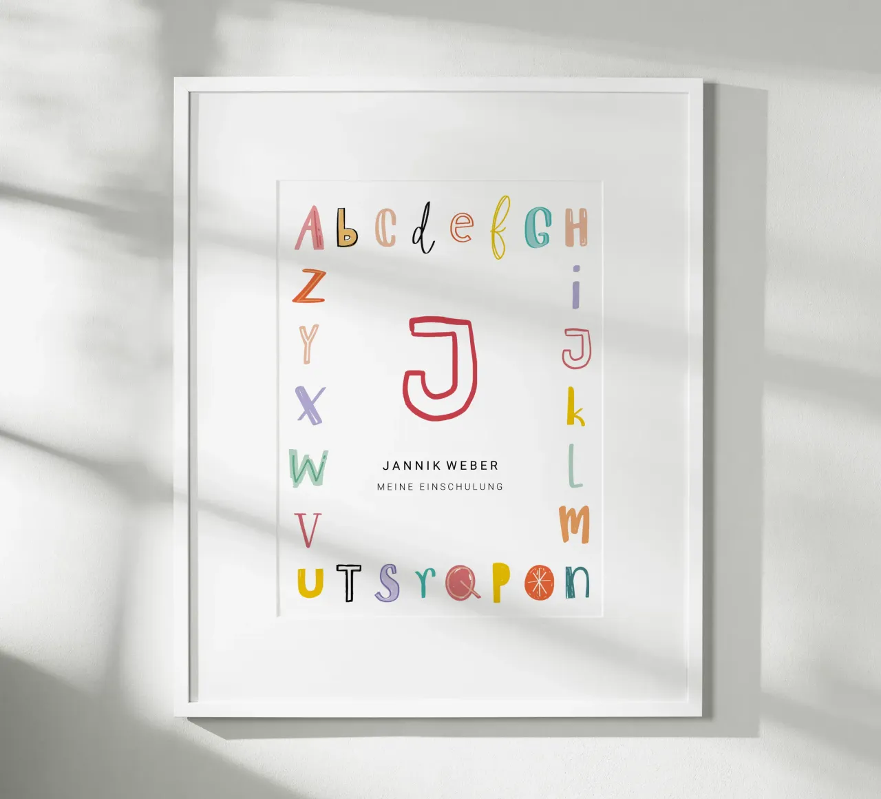 Alphabet poster da Kartenliebe