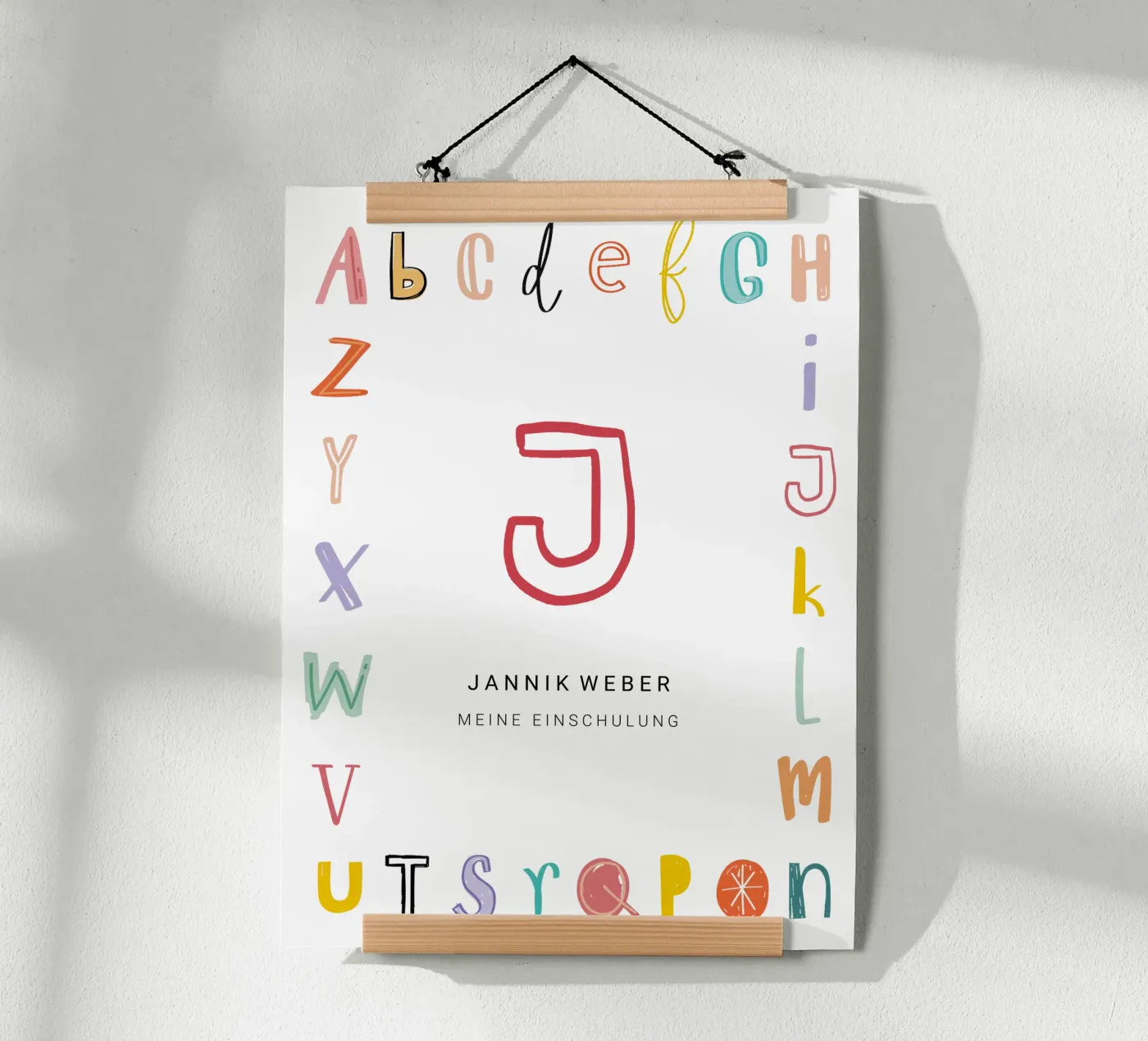 Alphabet poster da Kartenliebe