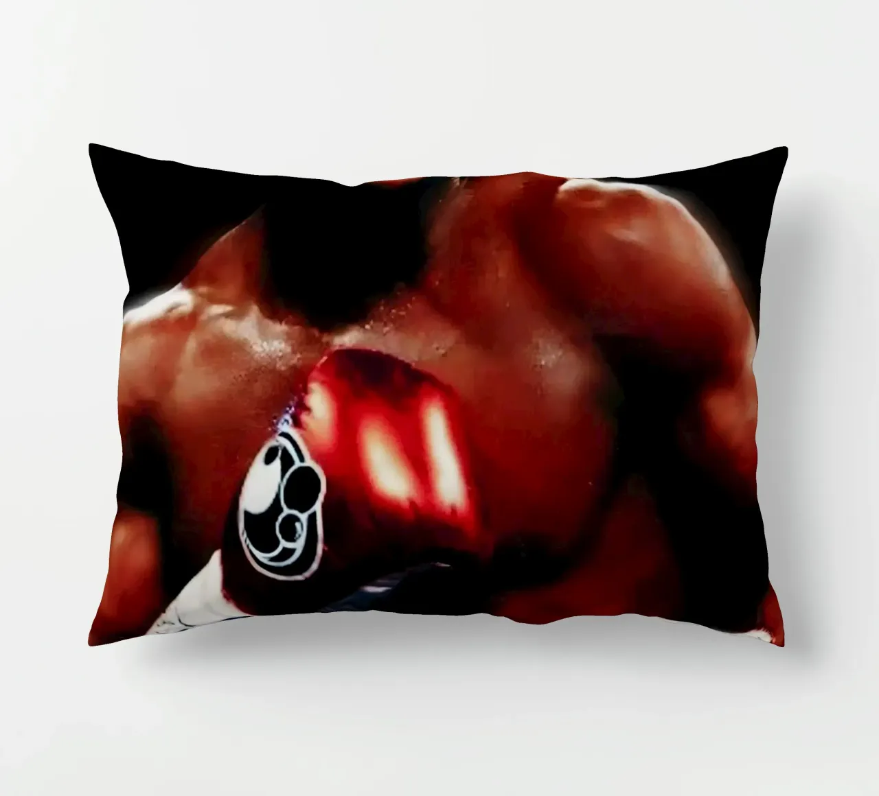 Floyd Mayweather cuscino da Low poly art