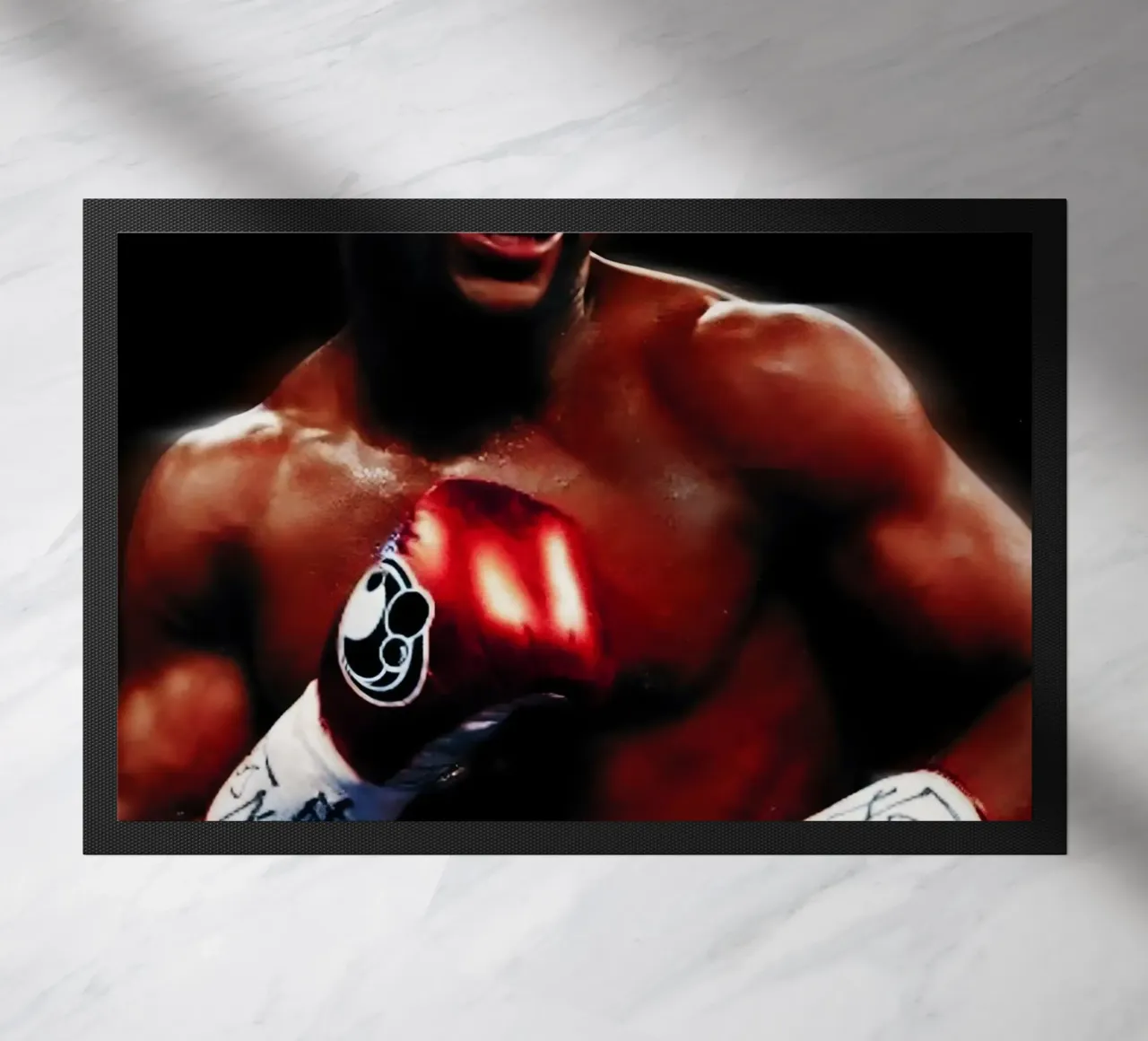Floyd Mayweather zerbino da Low poly art