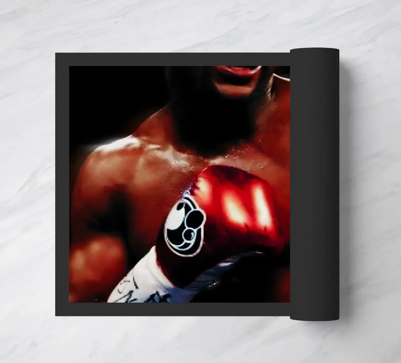 Floyd Mayweather zerbino da Low poly art