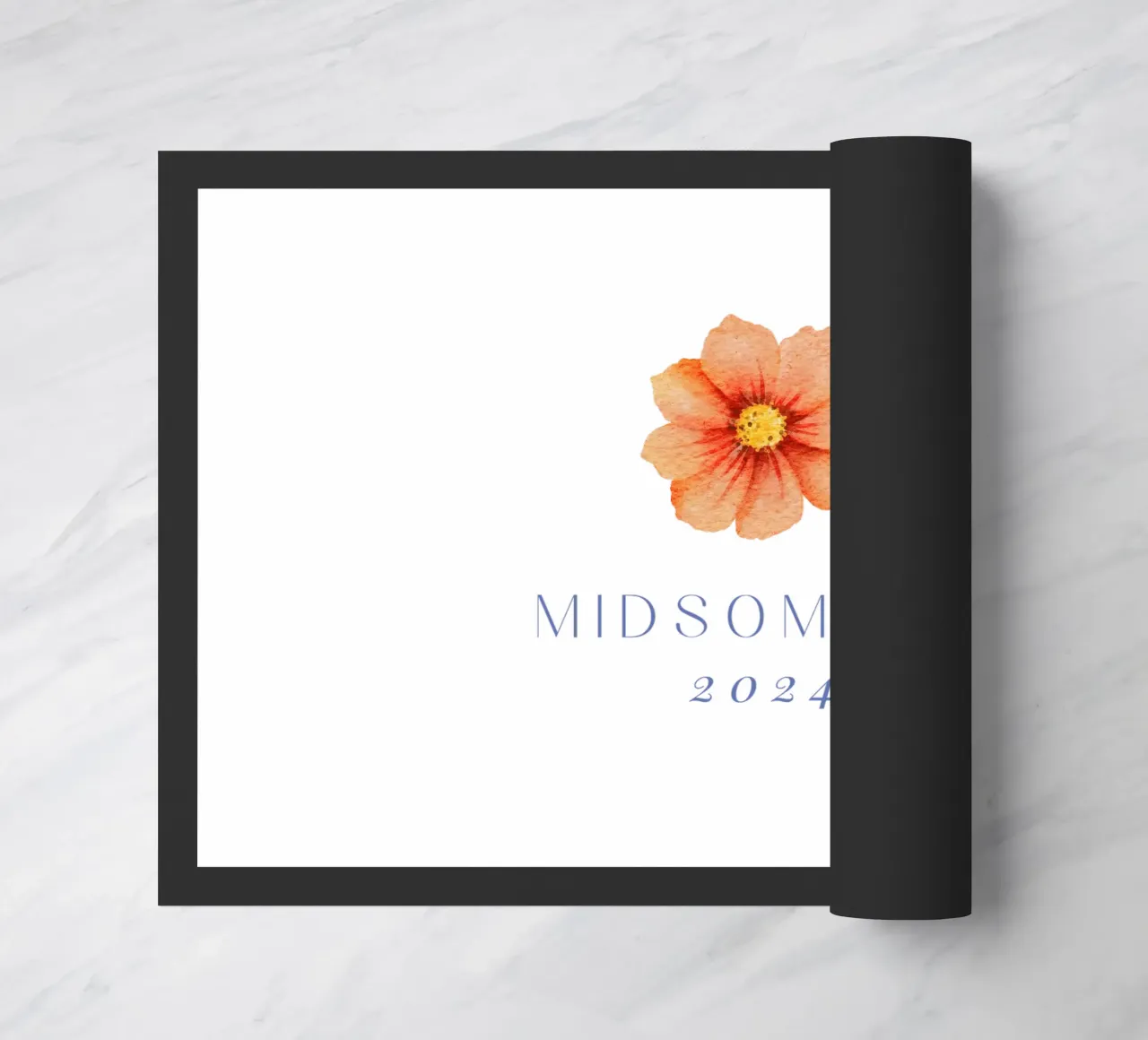 Midsommar doormat by Kartenliebe