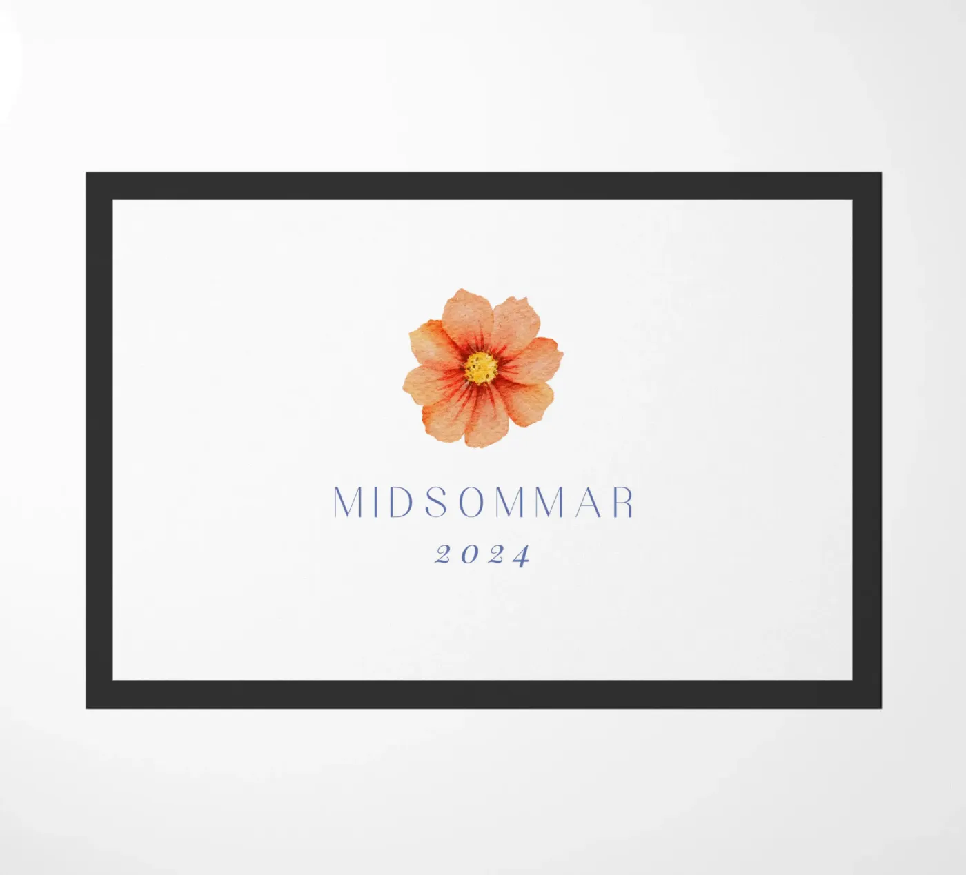 Midsommar Fußmatte von Kartenliebe