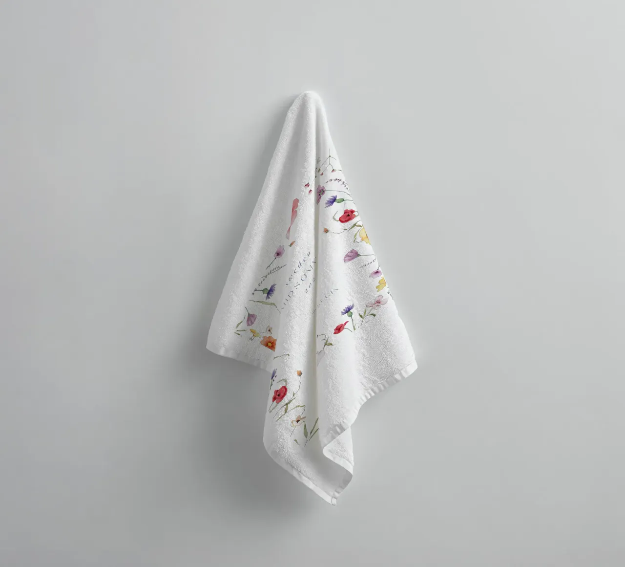 Midsommar badhanddoek van Kartenliebe