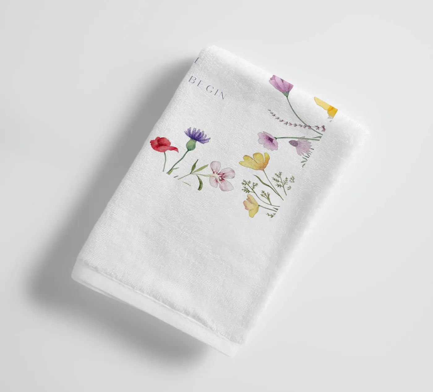Midsommar badhanddoek van Kartenliebe