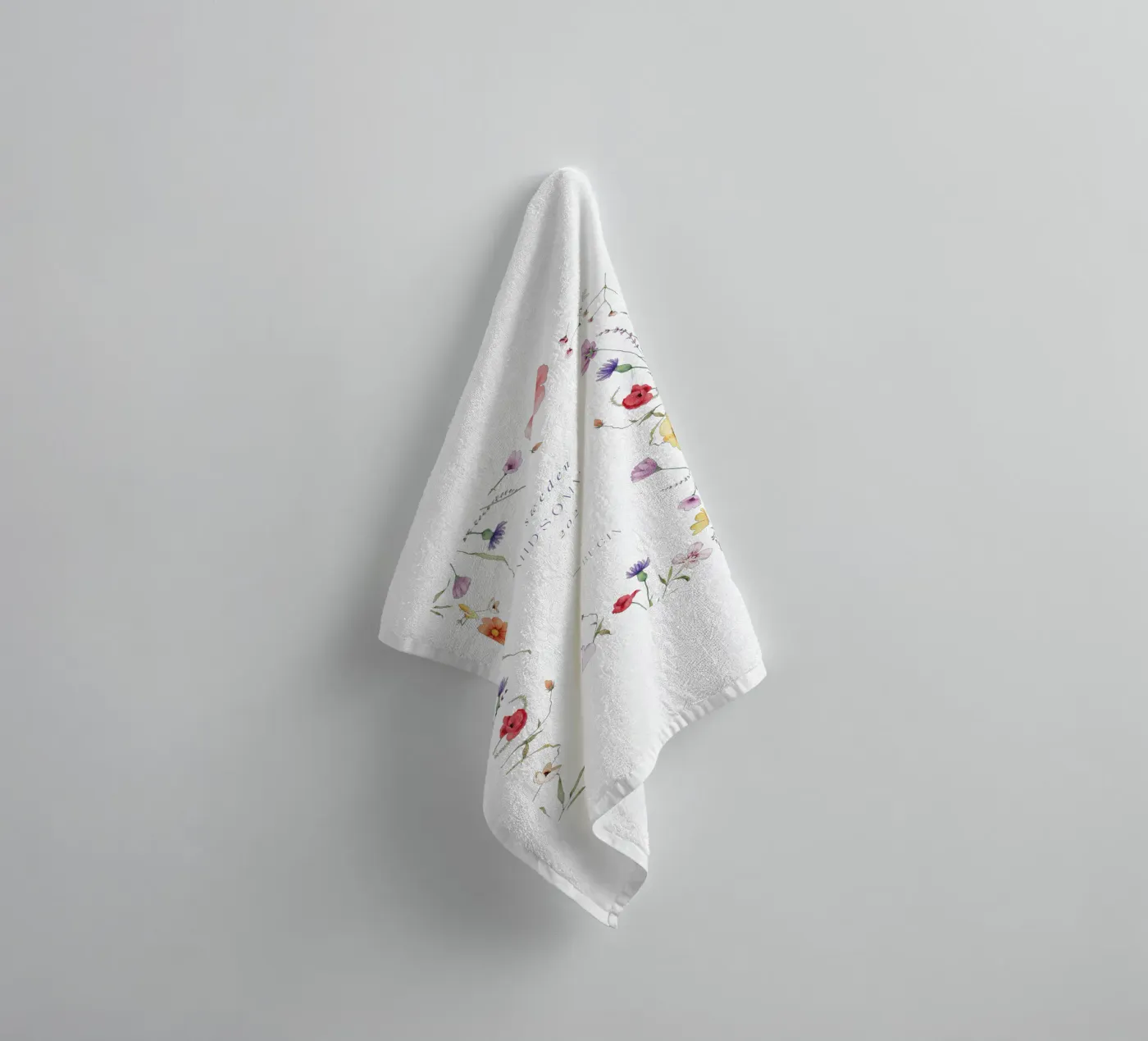 Midsommar badhanddoek van Kartenliebe
