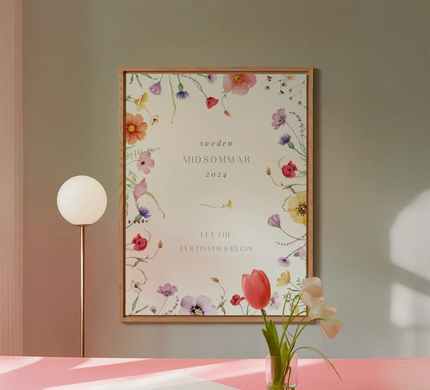 Midsommar forex-plaat van Kartenliebe