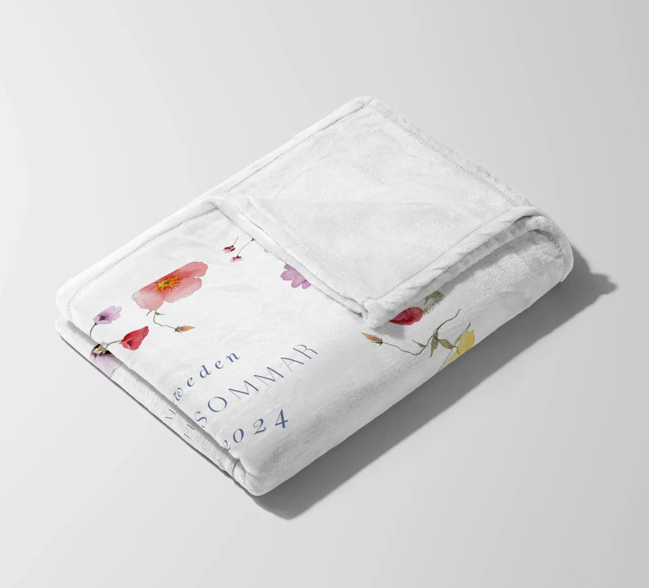 Midsommar Fleecedecke von Kartenliebe