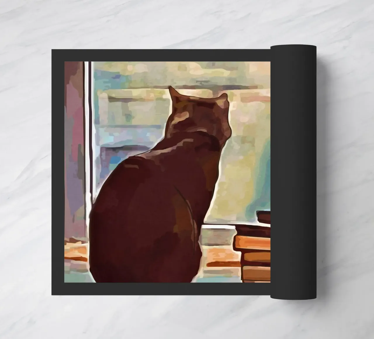 Cat In The Window zerbino da Nadjaa
