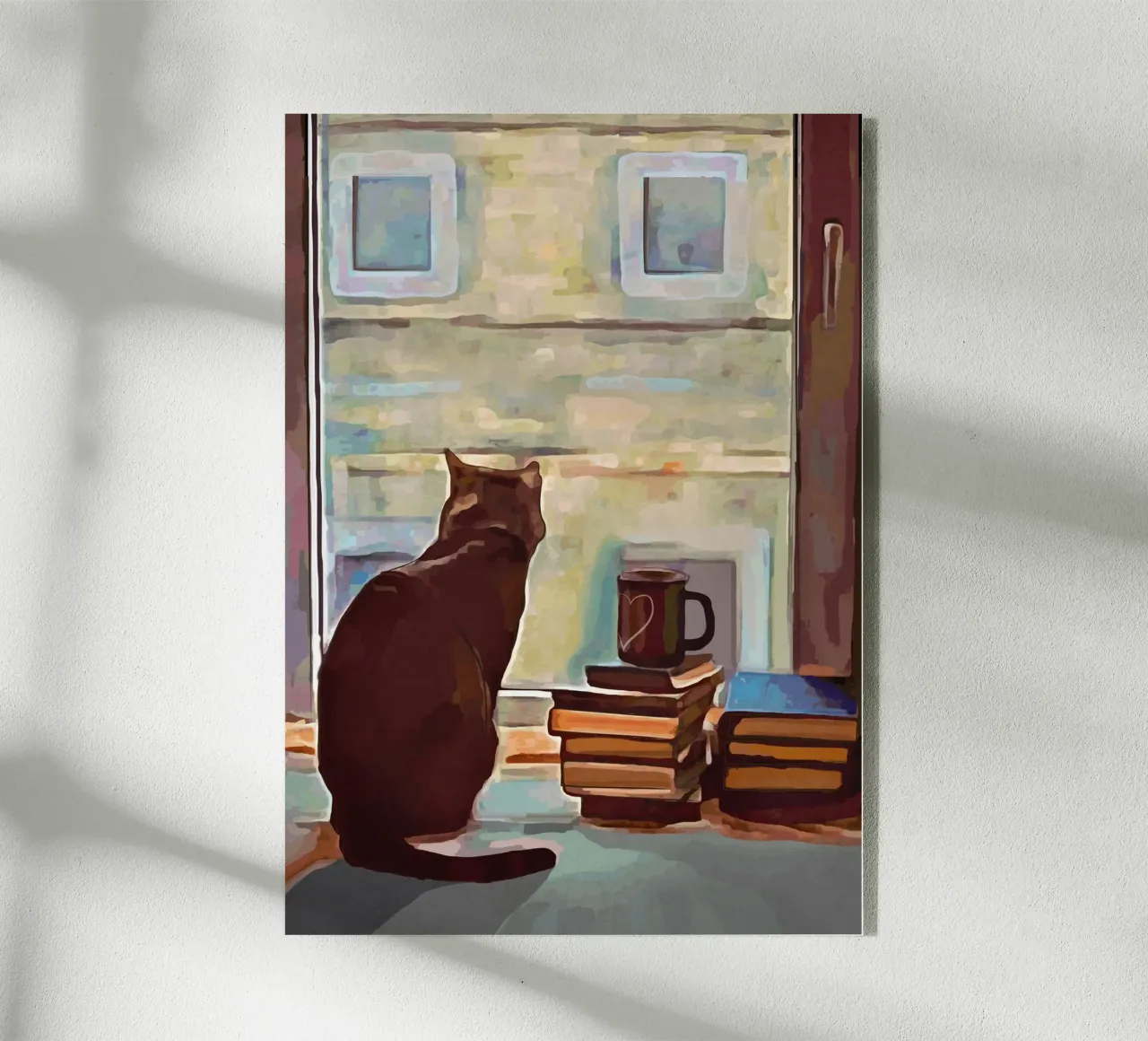 Cat In The Window plexiglass da Nadjaa