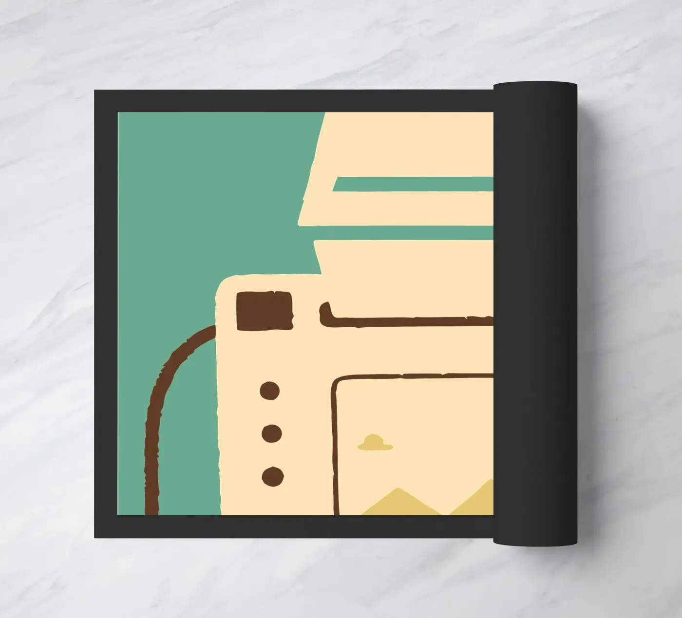 Camera Photography doormat by TRENDY POSTER SHOP