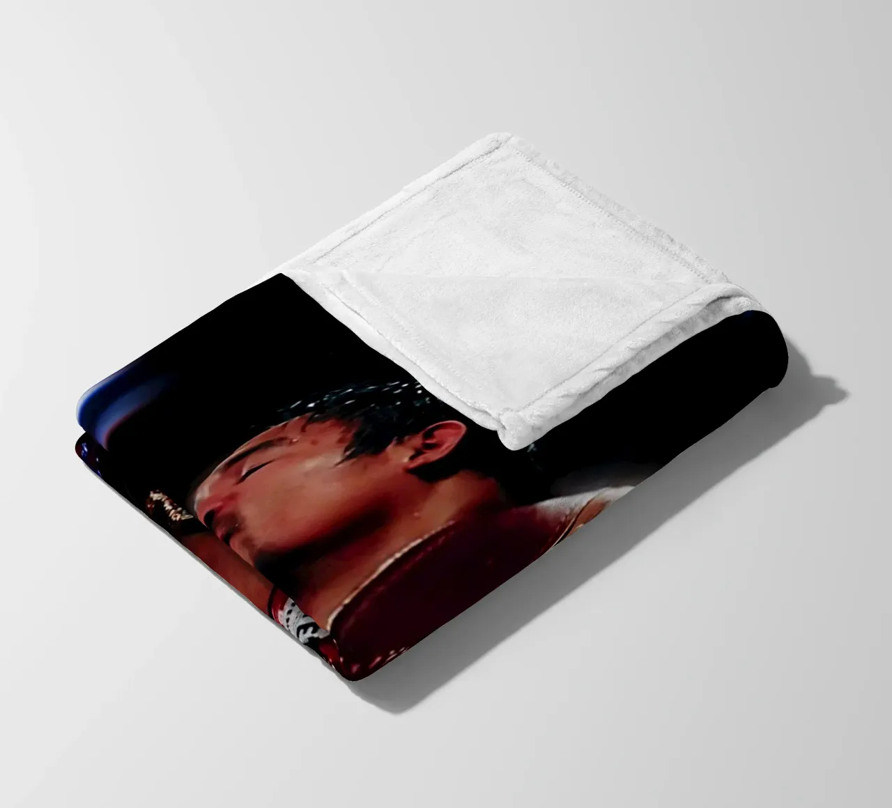 Manny Pacquiao coperta in pile da Low poly art