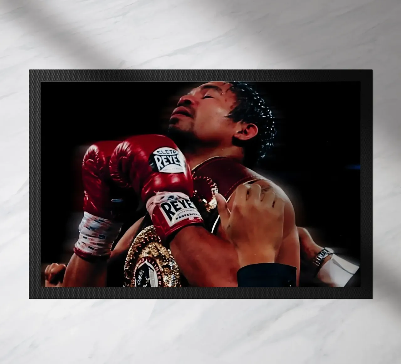 Manny Pacquiao zerbino da Low poly art