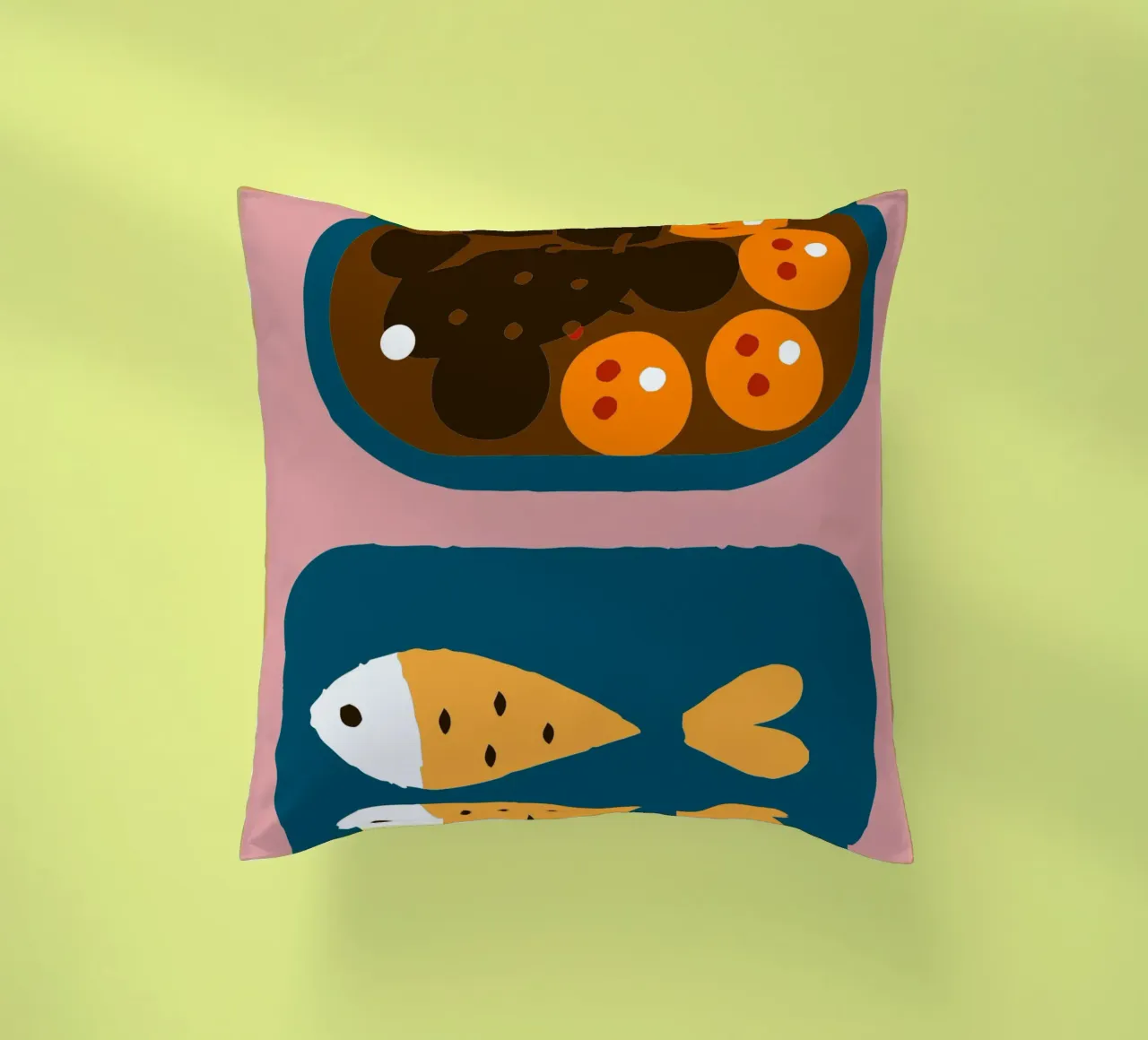 Cucina deliziosa cuscino da TRENDY POSTER SHOP