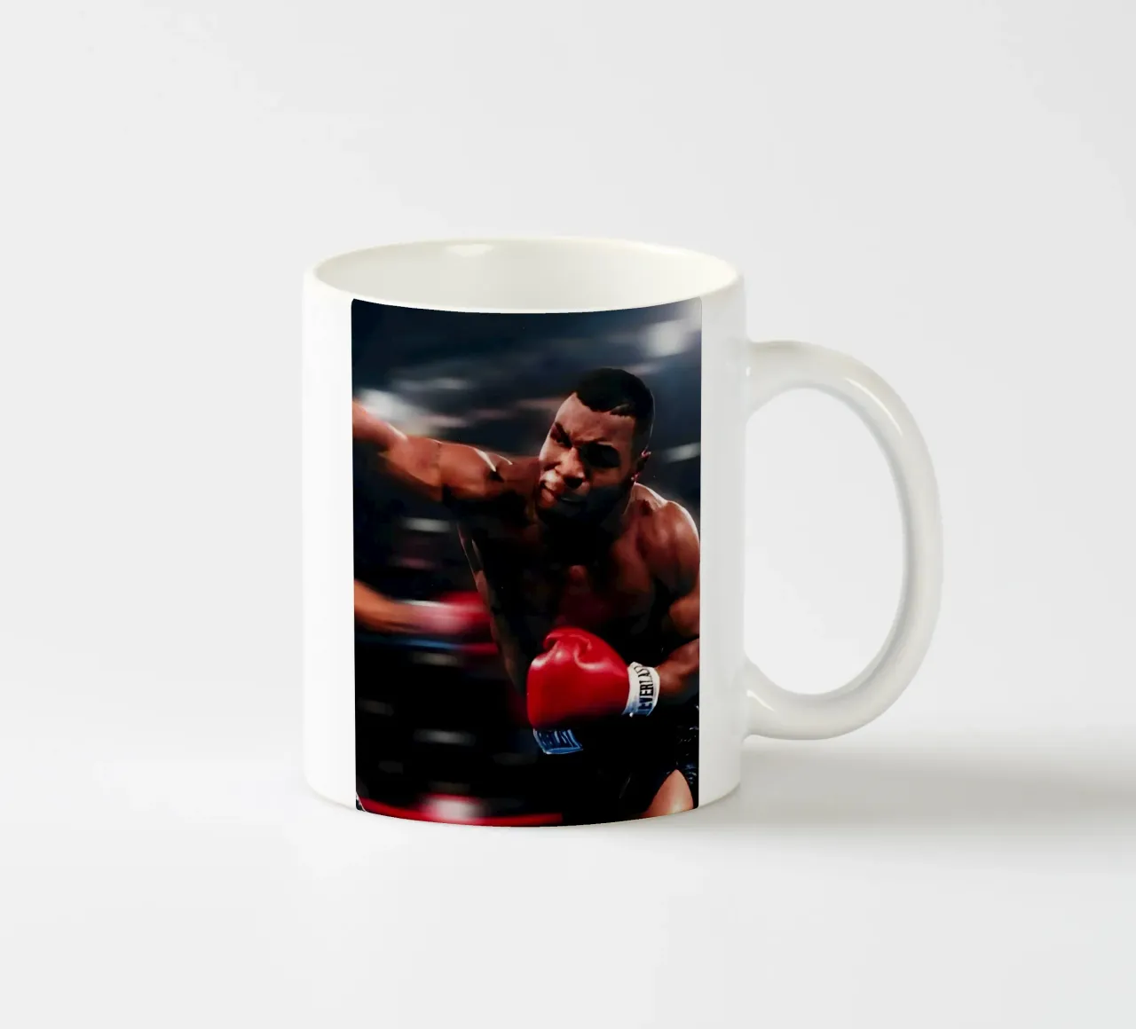 "Mike Tyson tazza in ceramica da Low poly art