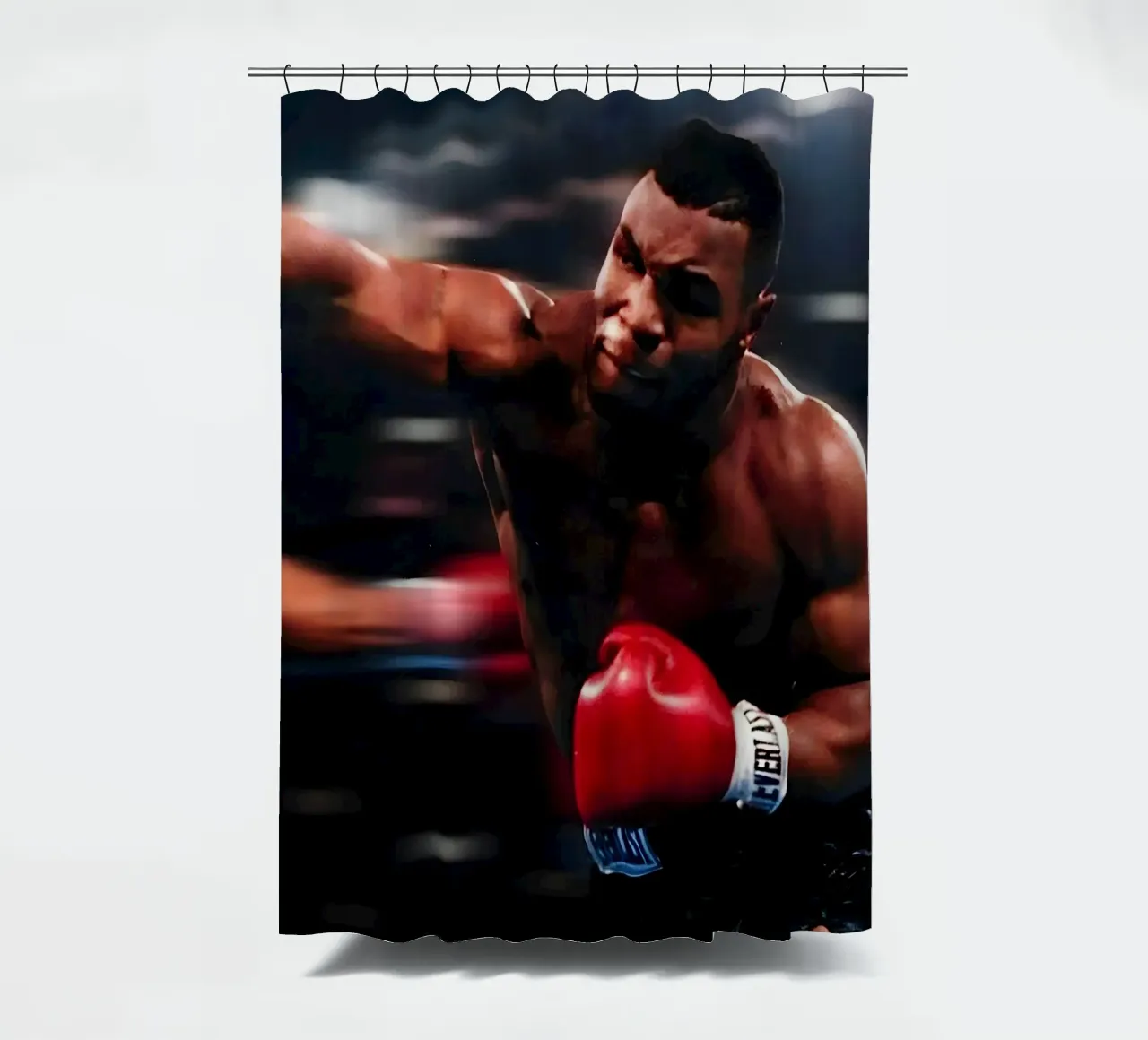 "Mike Tyson tenda da doccia da Low poly art