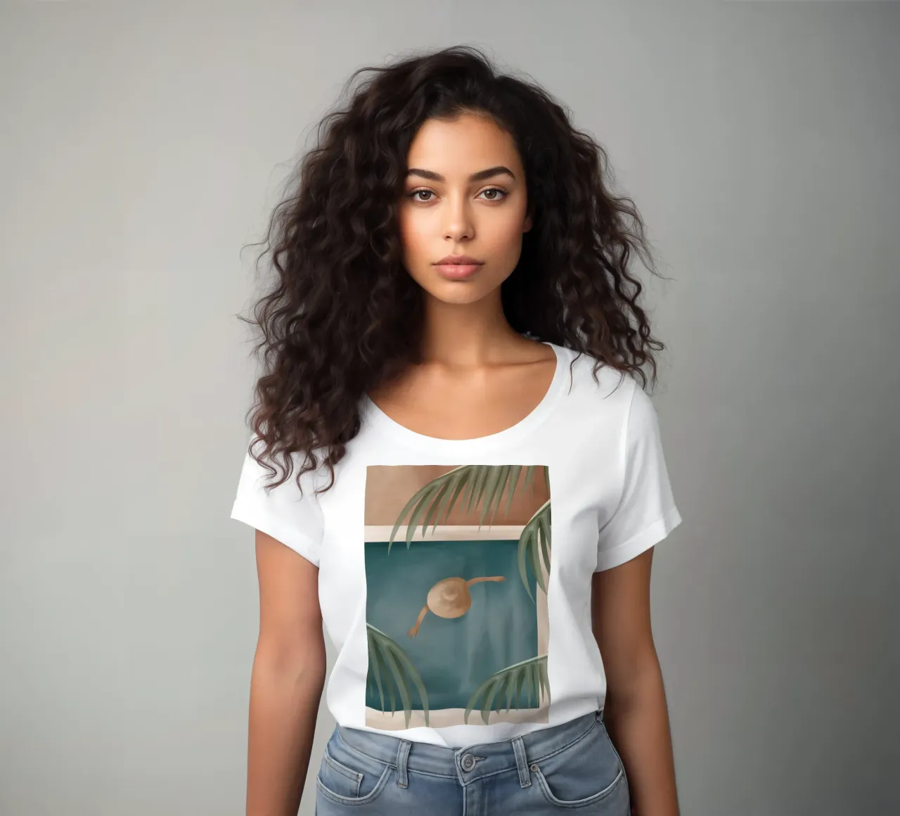 Weekend at my Pool I t-shirt da donna da Nadjaa